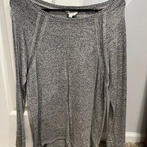 Korye Size S Gray Shirt Long Sleeve